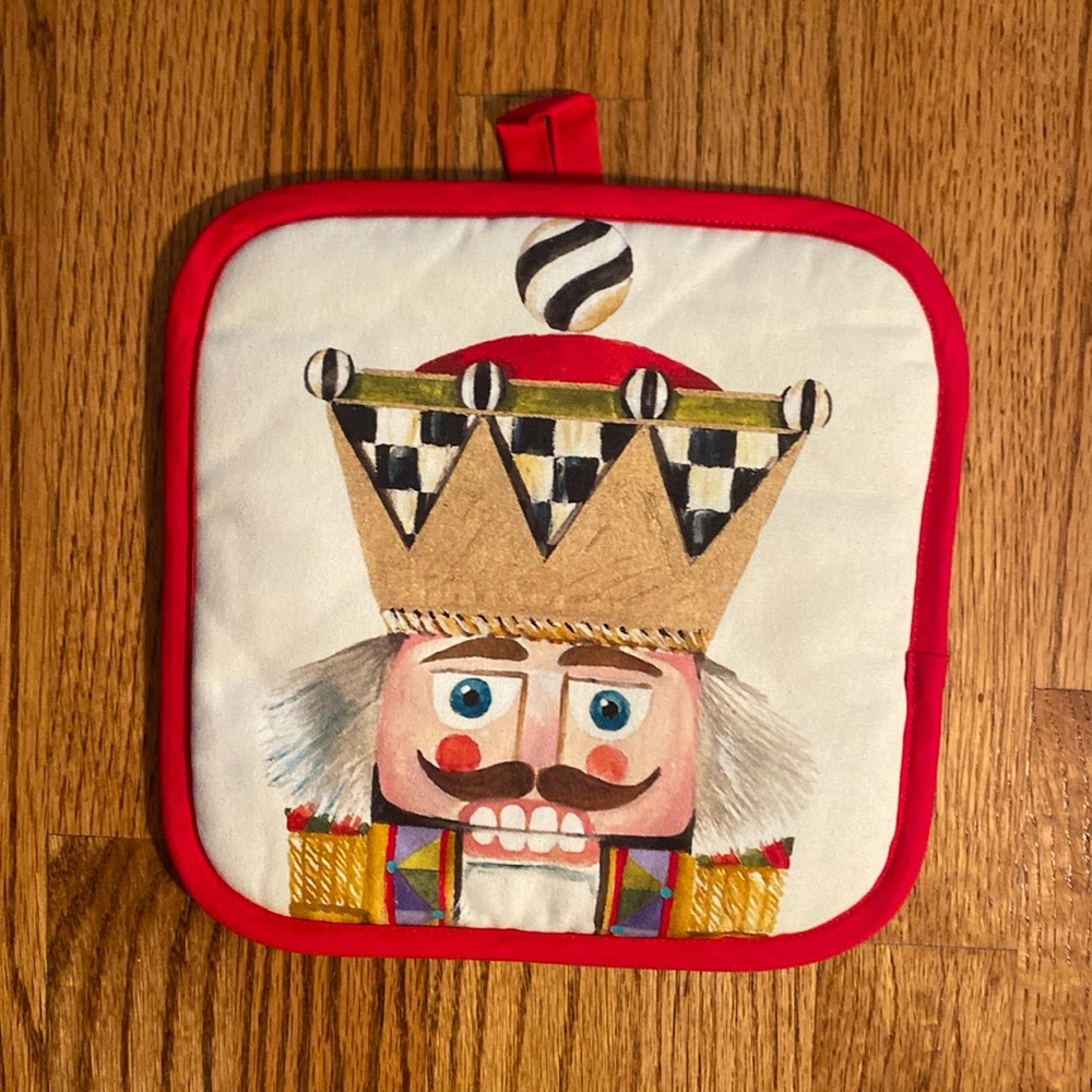 Mackenzie Child Nutcracker pot holder